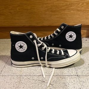Converse Chick 70 high tops (size 10 worn twice)